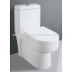 Super swirl siphonic one piece toilet